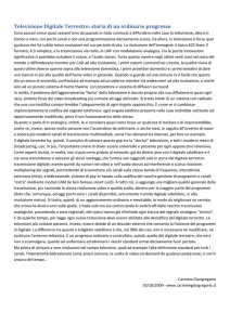 Televisione Digitale Terrestre: storia di un ordinario progresso