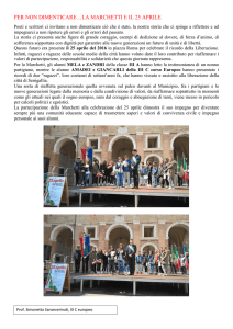 PER NON DIMENTICARE…LA MARCHETTI E IL 25 APRILE