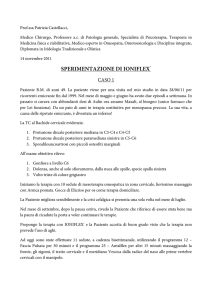 SPERIMENTAZIONE DI IONIFLEX®