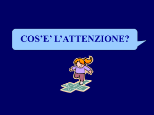 l`attenzione e il suo sviluppo