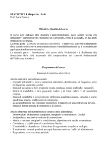 statistica e calcolo delle probabilita