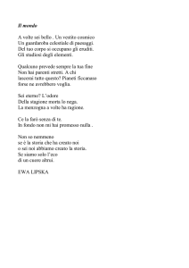 Marta Celio – Il mondoEwa Lipska – 15 marzo 2017
