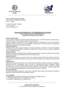 Prof. ssa Maria Francesca Serapide V.le A. Doria, 6