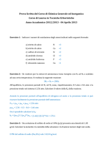 Risoluzione esame del 03/04/2013