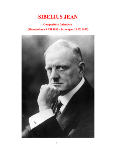 sibelius jean - Magia dell`opera