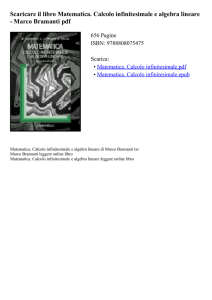 Scaricare il libro Matematica. Calcolo infinitesimale e algebra lineare
