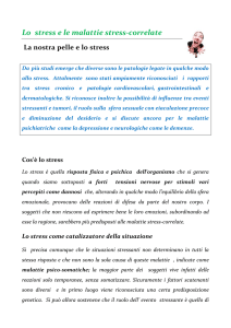 Lo stress e le malattie stress-correlate