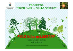 Primi passi nella natura