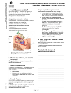 Obstetric Ultrasound Italian