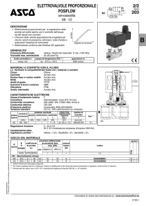 ELETTROVALVOLE PROPORZIONALE POSIFLOW 2/2 203