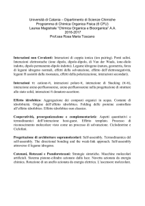 Laurea Magistrale - Dipartimento di Scienze Chimiche