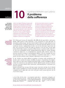 Gottfried Wilhelm von Leibniz, Il problema della sofferenza