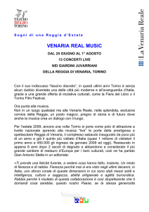 venaria real music