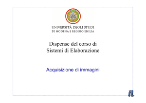 CCD_Acquisizione di immagini - I blogs dell`ISIS Leonardo da Vinci