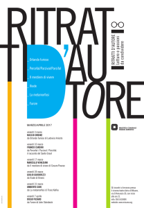 RITRATTI D`AUTORE Letture e passioni da condividere