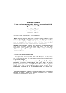 Gli Anaglifi di Vuibert. Origine storica e applicazioni in