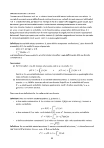 Lezione 23. Distribuzione normale