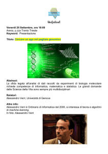 Cercare un ago nel pagliaio genomico