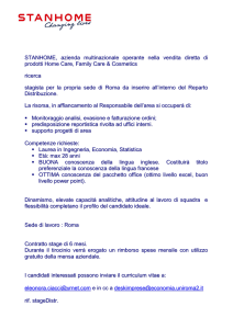STANHOME, azienda multinazionale operante nella