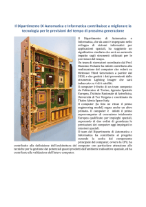 Il Dipartimento Di Automatica e Informatica contribuisce a migliorare