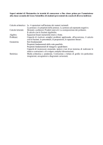 Matematica - Benedetti Tommaseo