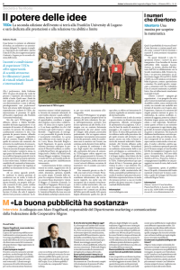 09.03.2015 Il potere delle idee Azione Settimanale