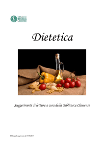 Dietetica (pdf - 128,0 KB) - Istituzione Biblioteca Classense