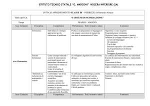 UNITA`di APPRENDIMENTO