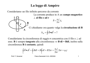 B - Sezione di Fisica