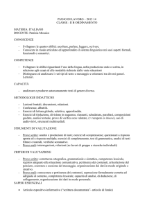 CONTRATTO DI COMODATO D`IMMOBILE