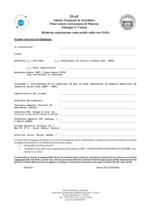 Richiesta per l`assegnazione di un indirizzo IP per un apparato mobile