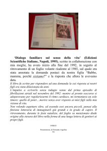 Dialogo familiare sul senso della vita
