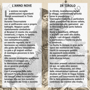 1809 Il Tirolo in armi contro l`ordine napoleonico