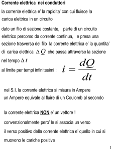 Corrente elettrica