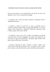 - Nel cuore del poema c`è un trabocchetto, una specie di vortice che