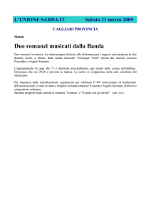 2009 due romanzi in musica