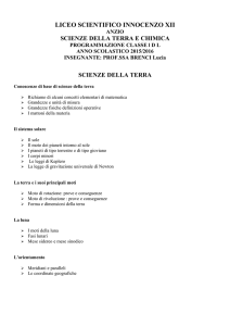 scienze della terra