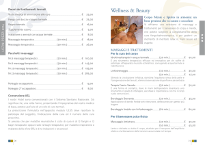 Consulta il nostro listino trattamenti, descrizioni e prezzi