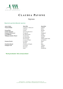 Repertorio - Atelier Musicale