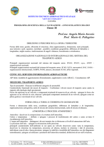 Programma di Scienze della Navigazione