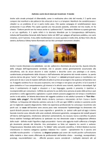 Autismo: uscire da sé stessi per incontrare il mondo Anche sulle