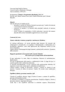 L` atomo e le particelle sub-atomiche: struttura