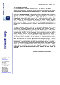 Traumatologia - usl3.toscana.it
