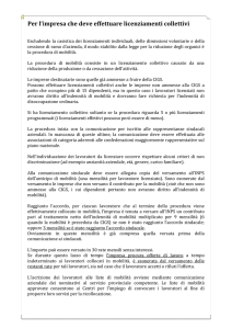 2 Licenziamenti collettivi