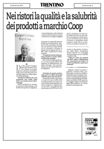 Nei nston la qualità e la salubrità dei prodotti a marchio Coop