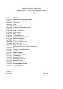 Programma svolto as 2015/2016 dal prof. Megliani