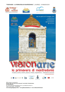 visionarie – la primavera di manfredonia
