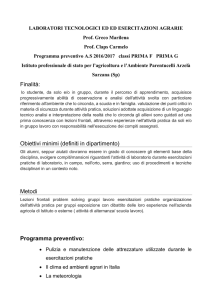 Laboratori Tecnologici - Istituto Parentucelli