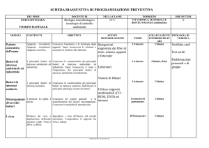 4C, Biologia, microbiologia e tecnologie di controllo ambientale
