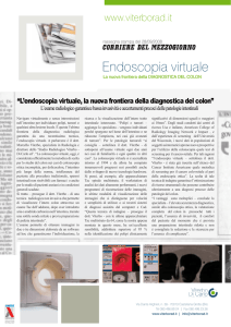 Endoscopia virtuale - Studio radiologico viterbo